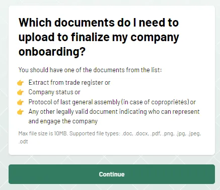 step 3 - submit documents