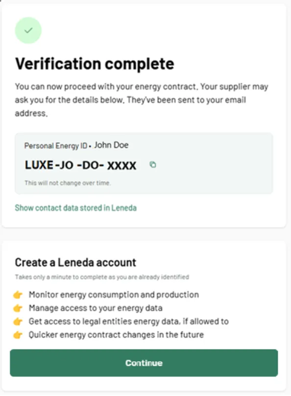 step 17 - verification complete