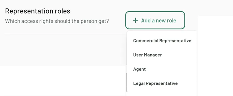 step 4 - add representation role